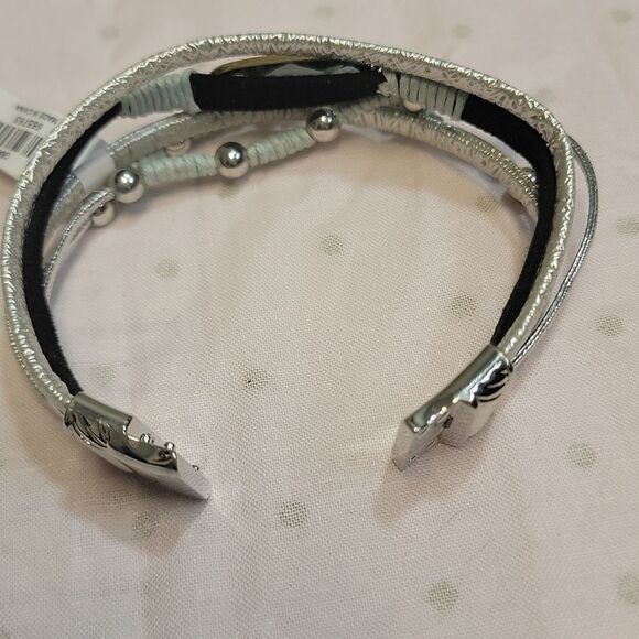 Francesca's Anastasia Gray Five Strand Bracelet - Picture 5 of 6